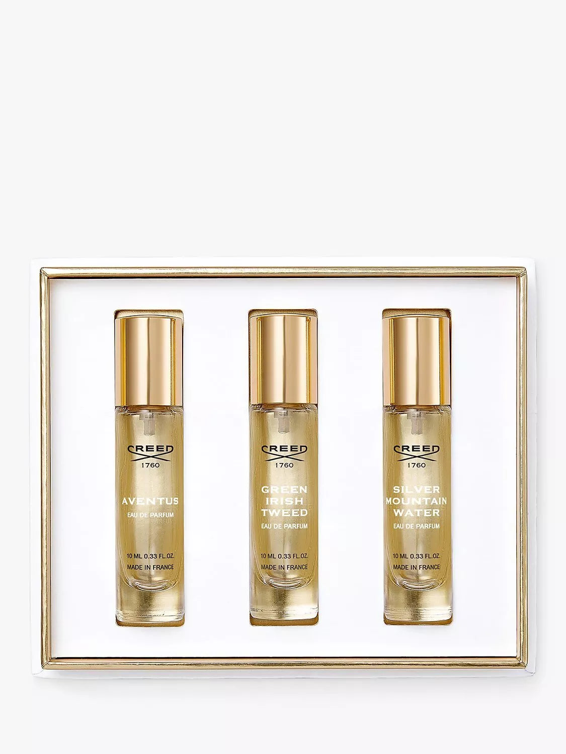 CREED For Him Eau de Parfum Fragrance Gift Set, 3 x 10ml - McGrocer