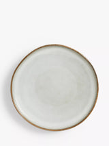 Reactive Glaze Stoneware Side Plate 21cm in Moonlight