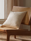 John Lewis corded square cushion with hand-guided embroidery, UK version