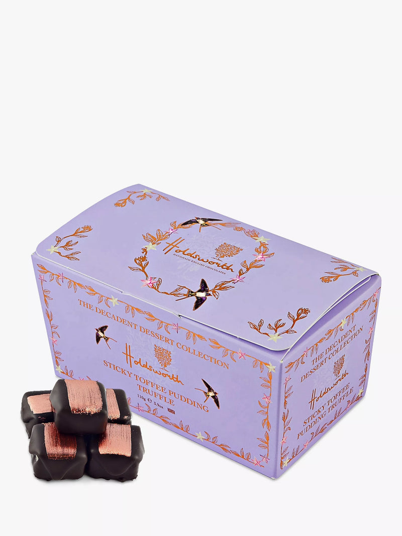 Holdsworth sticky toffee pudding truffles 110g, UK version