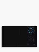 AEG HDB95623NB Stainless Steel Gas and Induction Hob