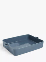 Rectangular Stoneware Roaster 30cm in Blue