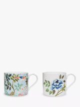 Designers Guild Porcelaine de Chine Multi Design Porcelain Mugs Set of 2 290ml