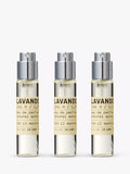Le Labo lavender scented eau de parfum travel refill set, 3 x 10ml spray bottles, UK version