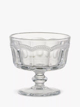 Artland Pearl Ridge Clear Mini Trifle Glass Dessert Bowls 10cm Set of 4