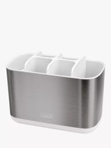 Joseph Joseph Easy Store Large Toothbrush Caddy Stainless Steel Toothbrush Holder