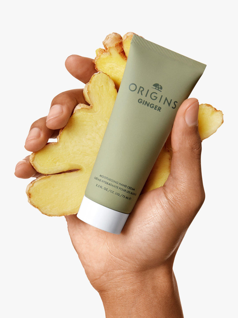Origins Ginger Hand Cream 75ml, imported from the UK