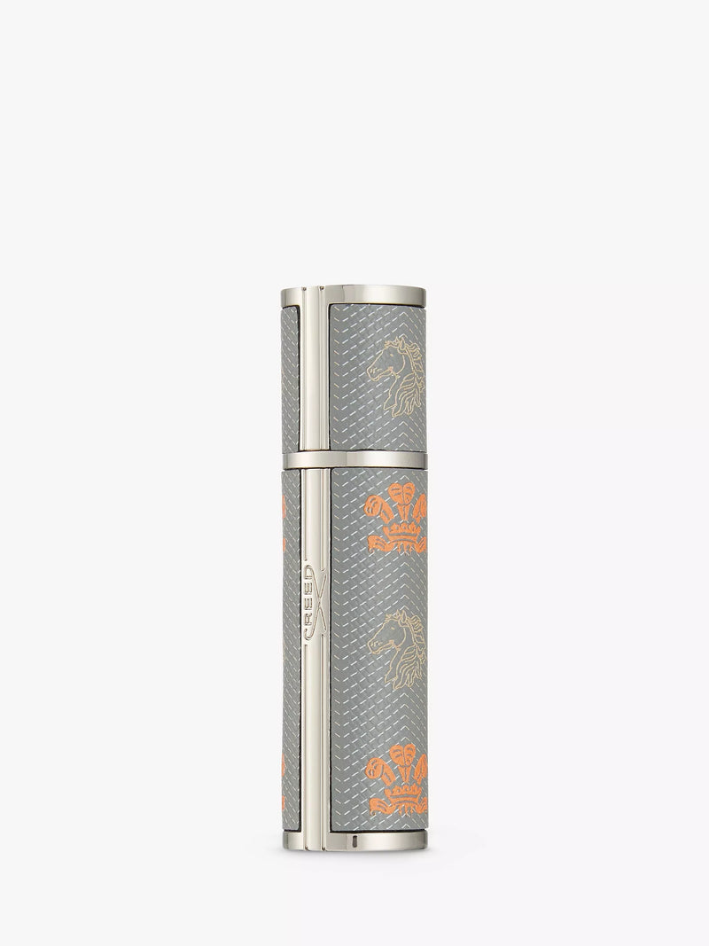 CREED slate leather travel atomiser with 5ml glass vial - British product