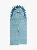 John Lewis kids dino hooded towel blue multi, UK version