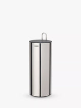Concealed Toilet Roll Holder in Stainless Steel, Holds Up to Three Rolls