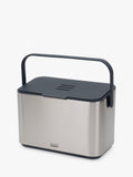 Joseph Joseph stainless steel food waste caddy 4L, UK version