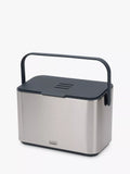 Joseph Joseph stainless steel food waste caddy 4L, UK version