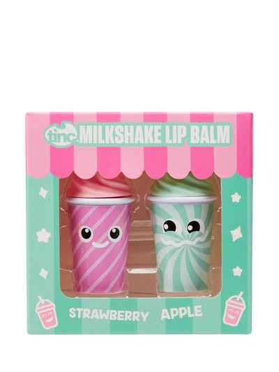 Tinc Milkshake Lip Balms Set of 2 Apple Strawberry