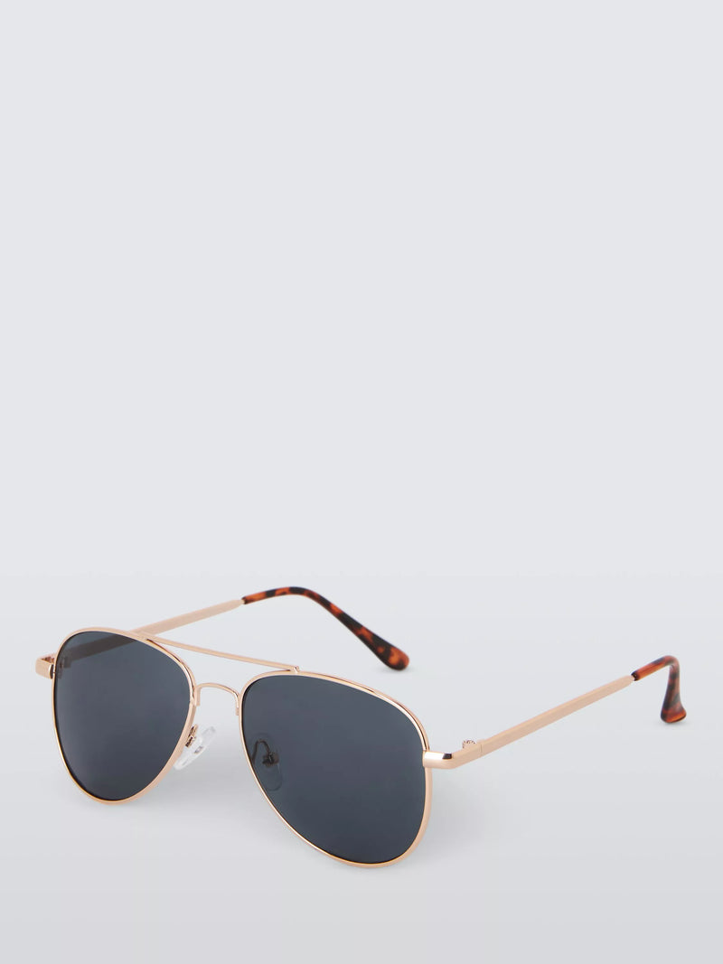 John Lewis kids aviator sunglasses gold, UK version