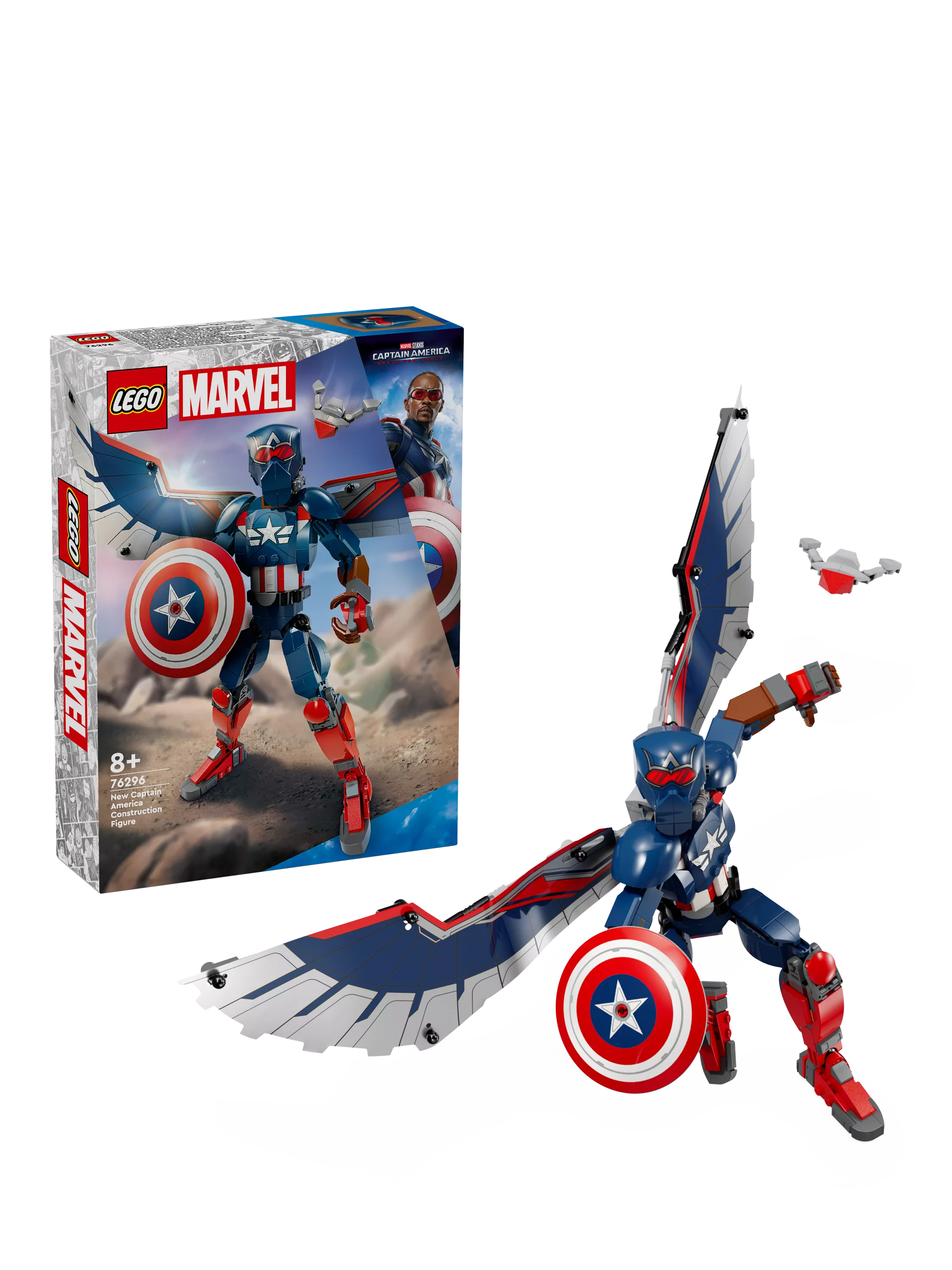 LEGO Marvel 76296 New Captain America Construction Figure - McGrocer
