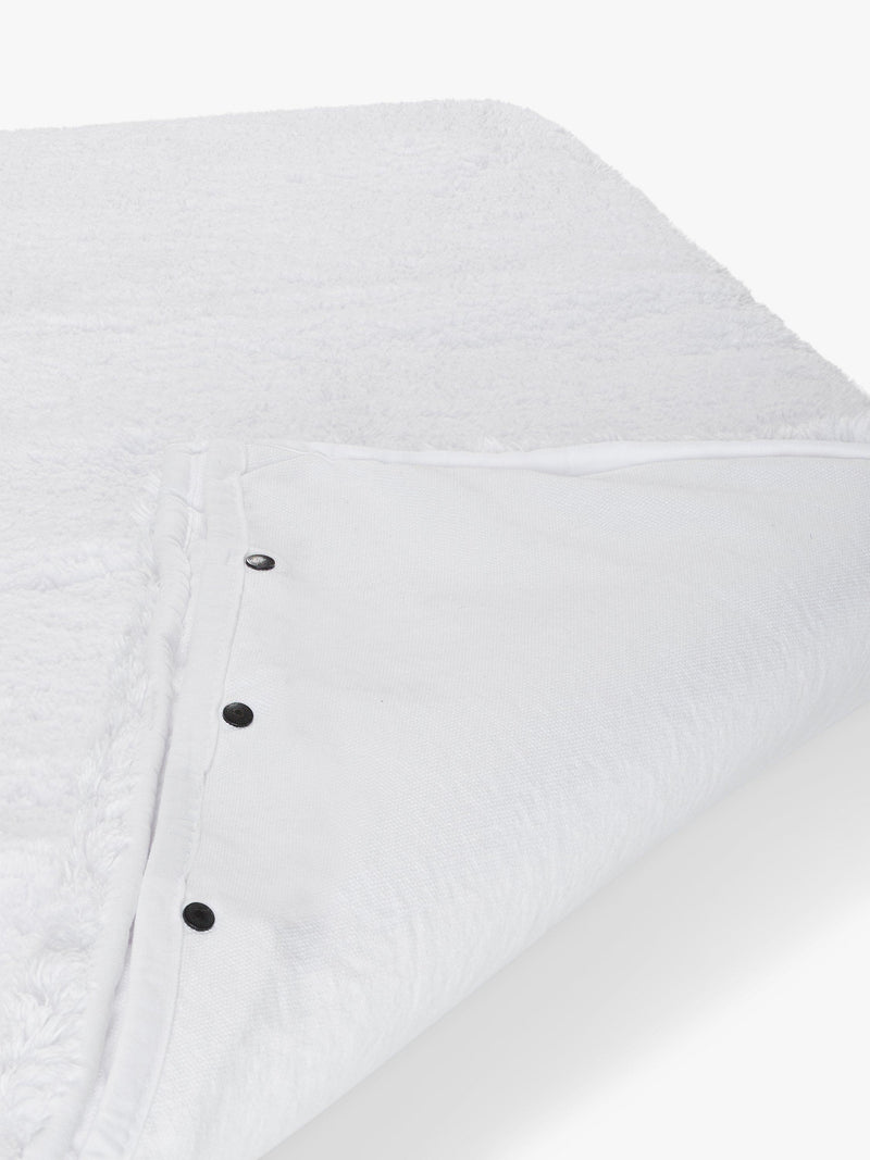 John Lewis memory foam bath mat in white, large size, UK version