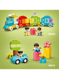 LEGO DUPLO Town Alphabet Truck toddler learning toy, UK version