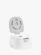 Munchkin 3 in 1 Multistage Potty Seat White/Grey Potty Training Seat