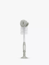 Bottle Brush with Bristle and Sponge Head, Grey