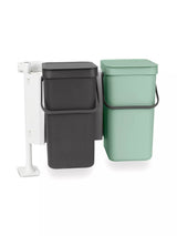 Brabantia Sort & Go Built-in Bin 12L Duo Pack