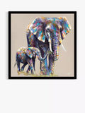 John Lewis Mama & Baby framed print 84.5 x 84.5cm, UK version
