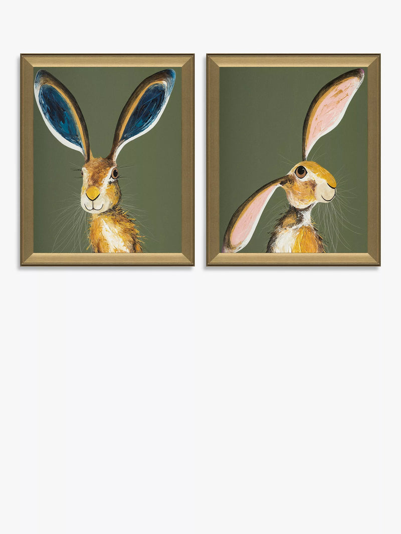John Lewis Marley Maisie framed print 55x45cm set of two, UK version