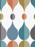Graham & Brown Coronation Carnival Multi Wallpaper, UK version