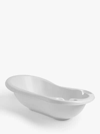 Ergonomic Baby Bath for Infants Aged 0 to 12 Months, White