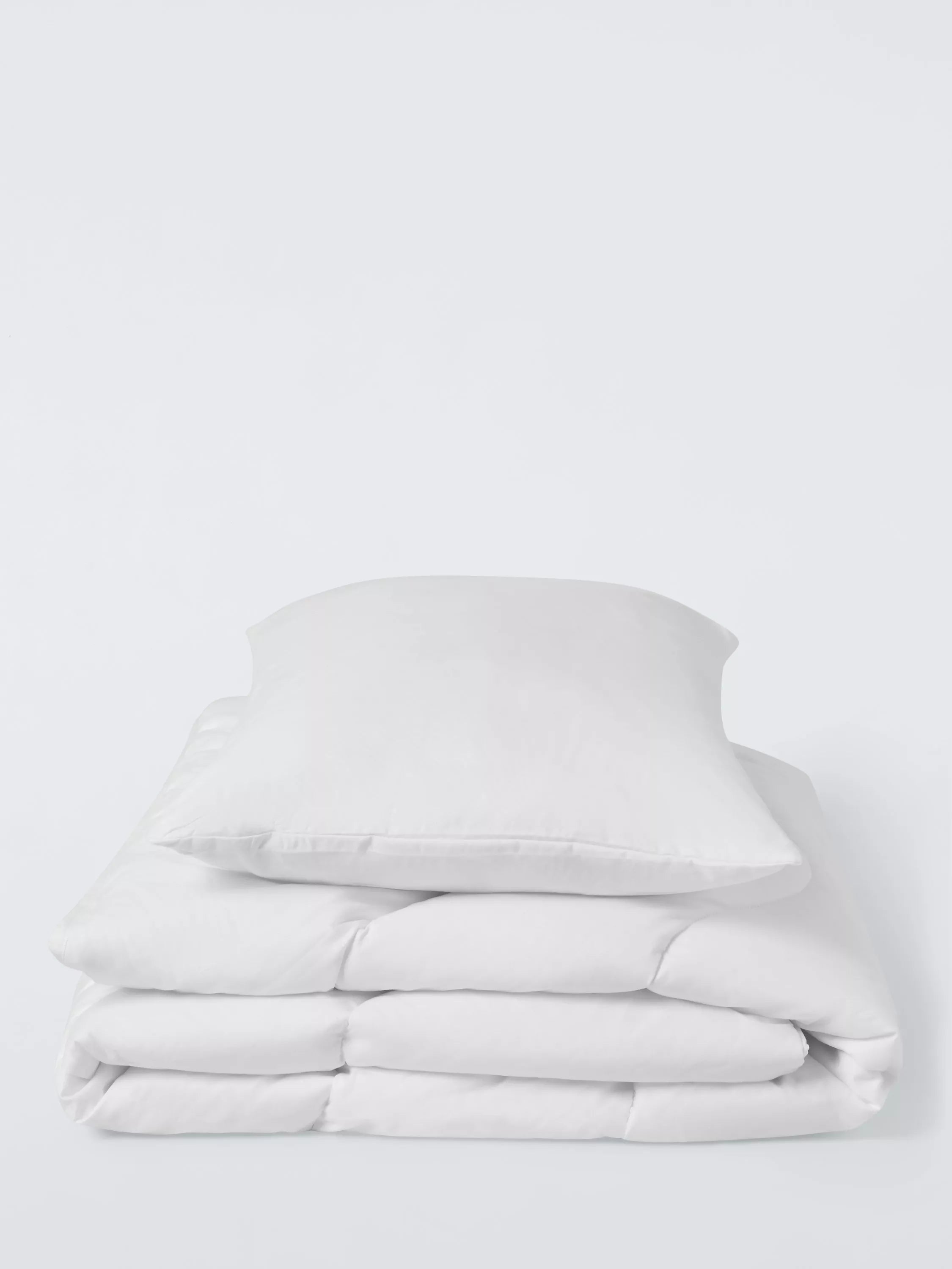 John Lewis Kids' Soft Touch Washable Duvet & Pillow Set, 7 Tog, Cotbed - McGrocer