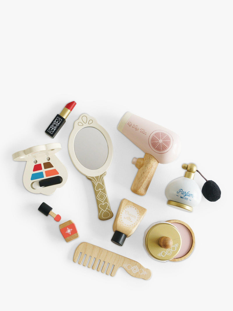 Le Toy Van Vanity Star beauty kit for pretend play, UK version