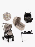 Nuna travel system bundle with pushchair, carrycot, and car seat, imported from the UK