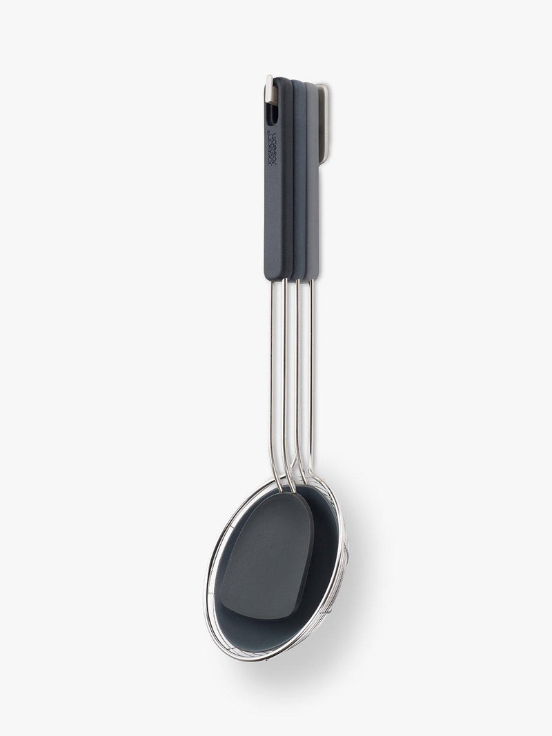 Joseph Joseph compact wok set with silicone tools and skimmer, 3 piece, UK version
