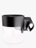 Black Nuna cup holder for MIXX and DEMI strollers, imported from the UK