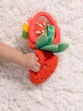 Melissa & Doug peek-a-boo strawberry take-along baby toy, imported from the UK