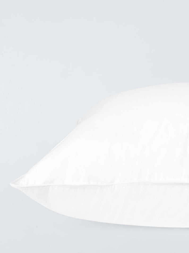 John Lewis British goose down standard pillow in soft firmness, UK version