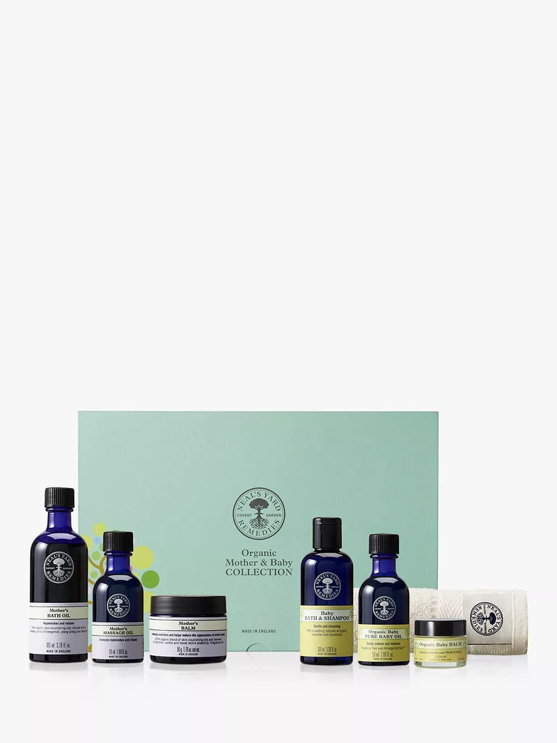 Neal's Yard Remedies Organic Mother and Baby Skincare Collection, imported from the UK