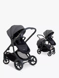 iCandy pushchair and carrycot complete bundle Fossil Black, UK version