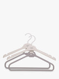 Joseph Joseph 2 Part Long Clothes Hanger Pack Of 2 Ecru