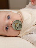 BIBS Colour Round baby soothers pack of 2 size 1 - British product