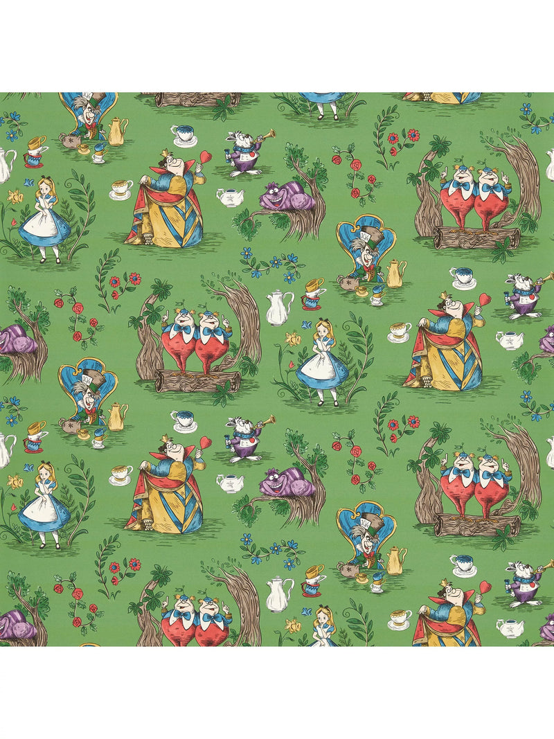 Sanderson Alice in Wonderland Wallpaper (British brand)