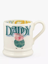 Peppa Pig 'Daddy' Half Pint Mug, 300ml, Blue/Multi