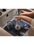 Joseph Joseph grey sink protector with removable plug, UK version