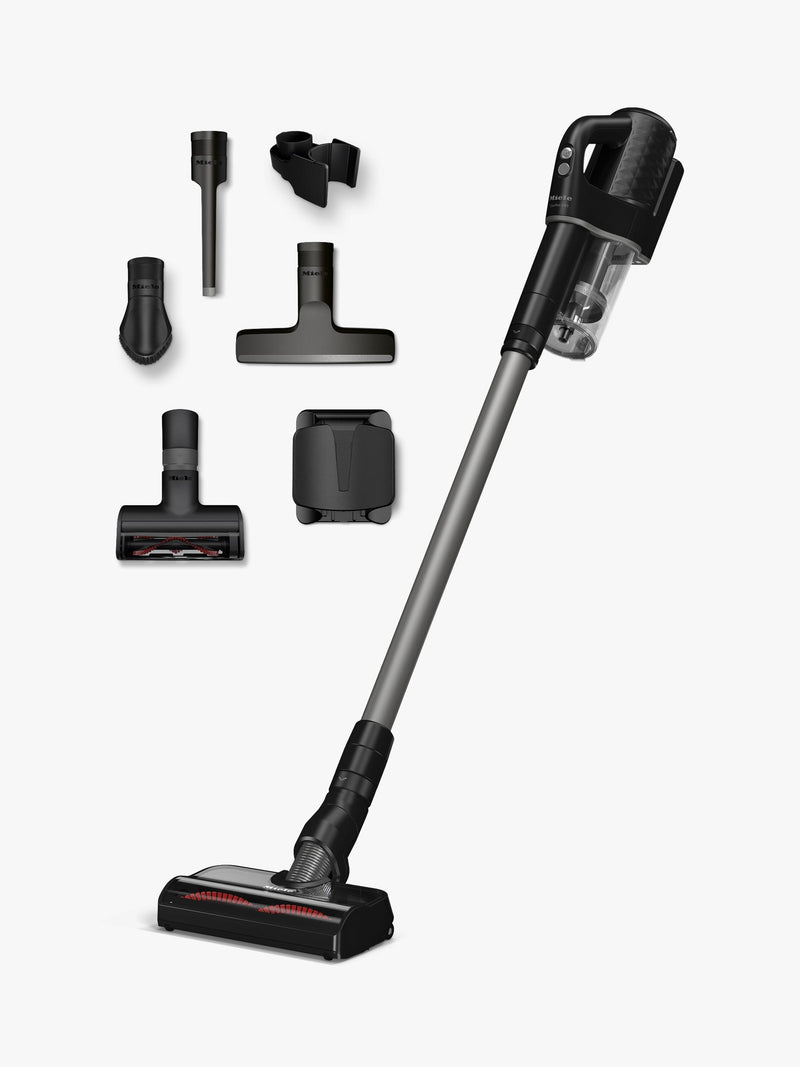 Miele Duoflex HX1 Cat & Dog cordless vacuum cleaner in Obsidian Black, imported from the UK