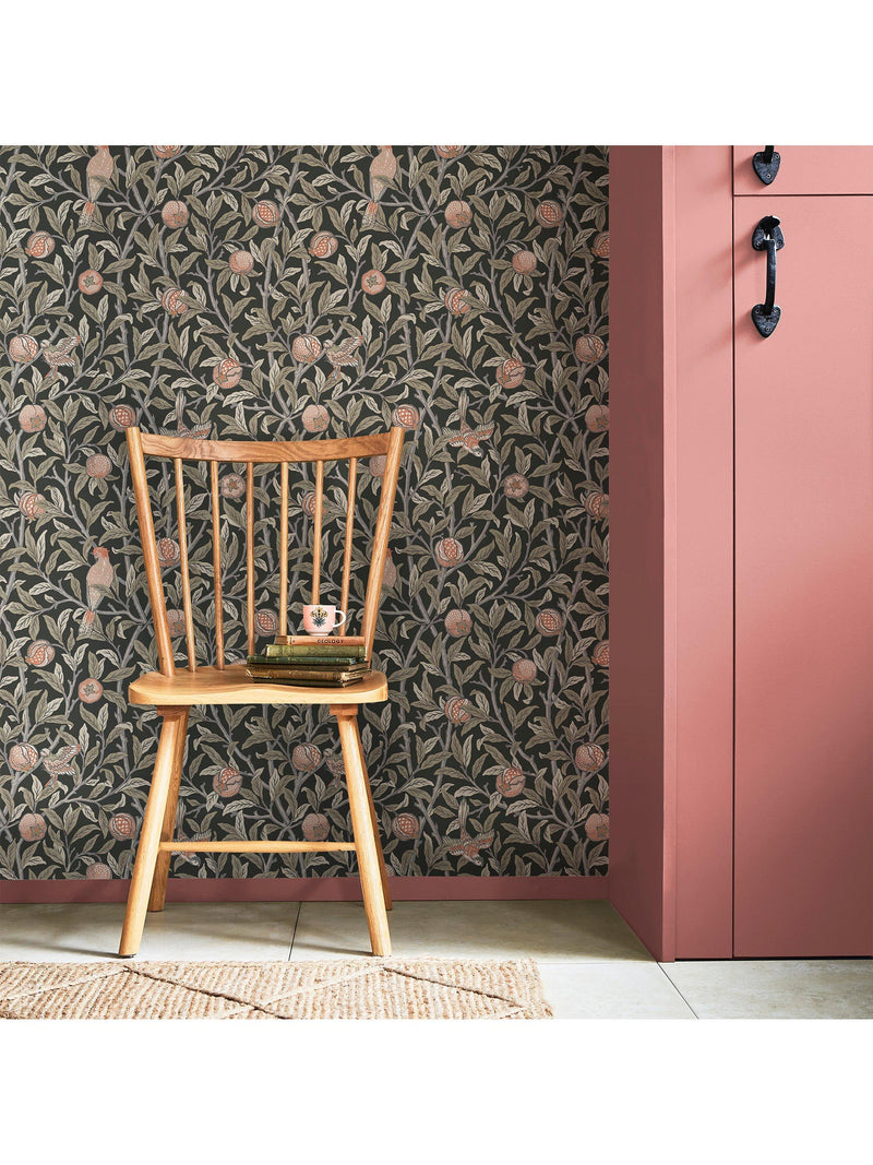 William Morris At Home Bird and Pomegranate wallpaper (British brand)
