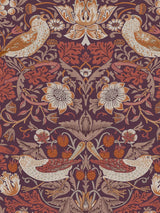 Strawberry Thief Pattern Matte Finish Wallpaper