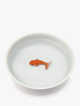 SUCK Goldfish Ceramic Water Bowl for Cats
