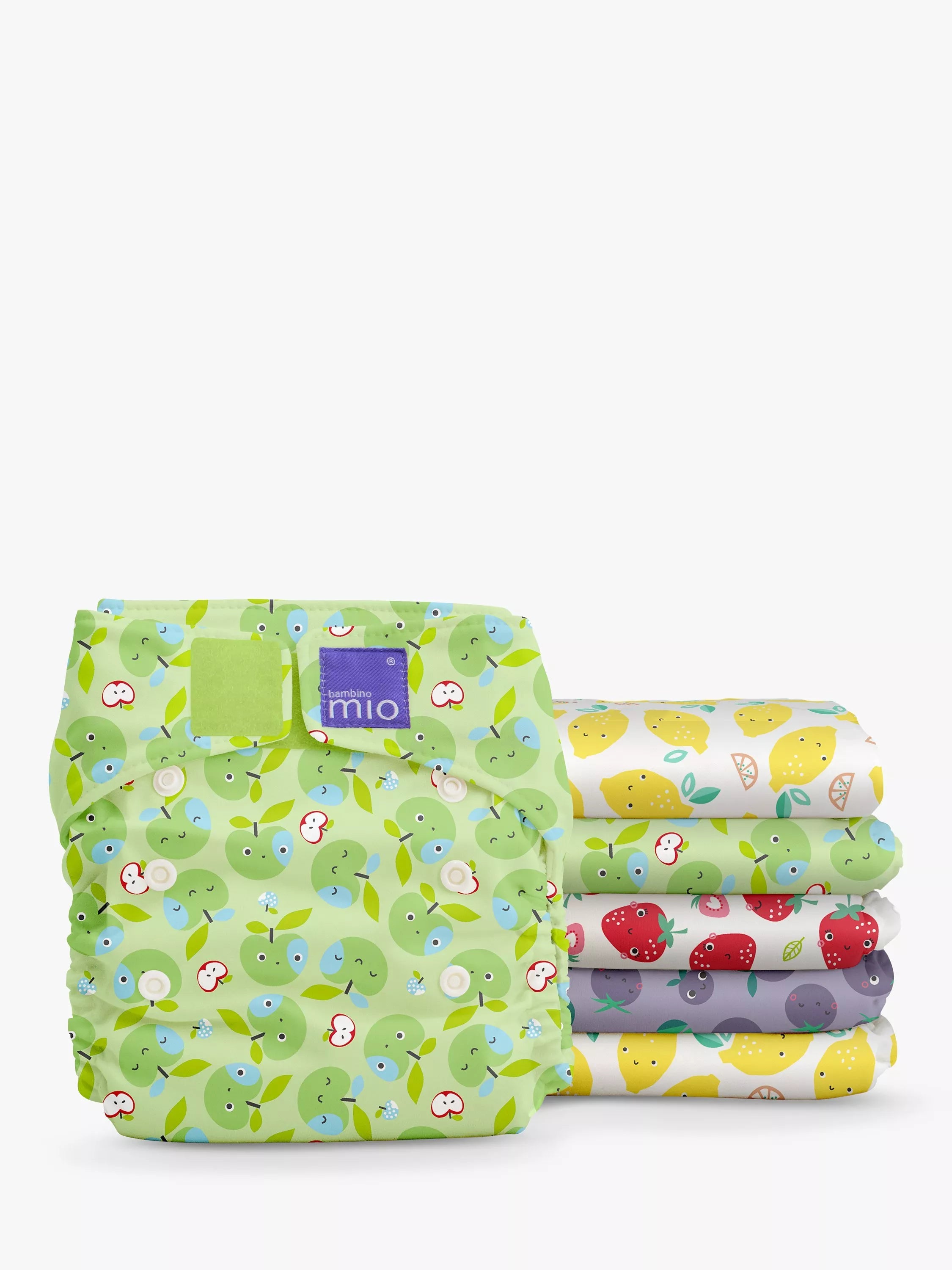 Bambino Mio Miosolo All in One Reusable Nappies Bundle, Pack of 6 - McGrocer