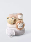 John Lewis Baby Jungle Animal Soft Stacker Toy, Multi - McGrocer