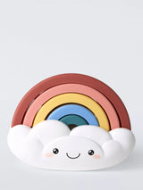 John Lewis Stacking Rainbow Set Stacking Toy