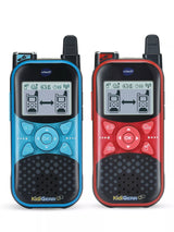 Children's Digital Walkie Talkie Set with Torch and Screen for Messaging and Games